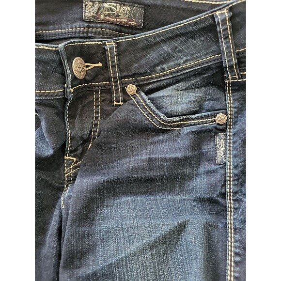 Silver Jeans Suki Mid Slim Boot Women’s W25/L31 - Picture 8 of 16